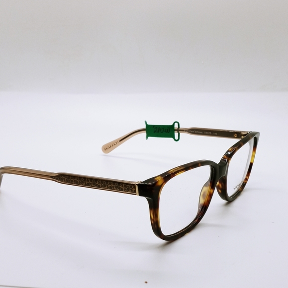 Dark tortoise COACH Rx frames - Picture 2 of 2
